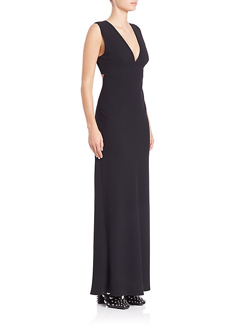 T by Alexander Wang - Solid Sleeveless Maxi Dress