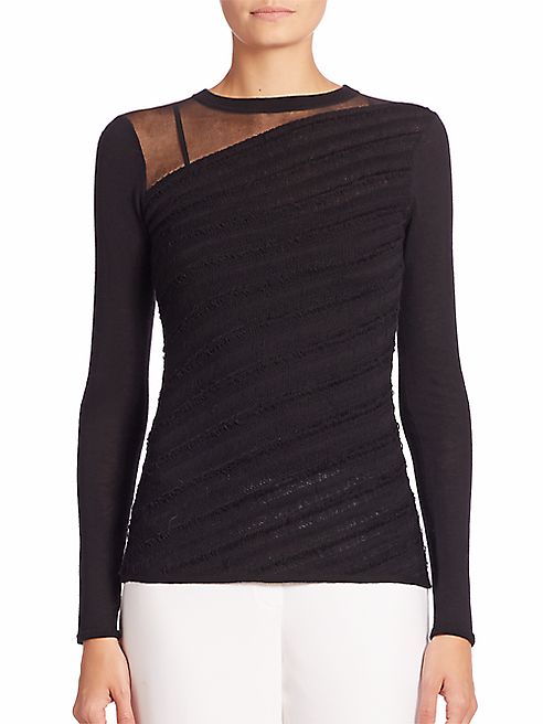 Elie Tahari - Yael Merino Wool Sweater