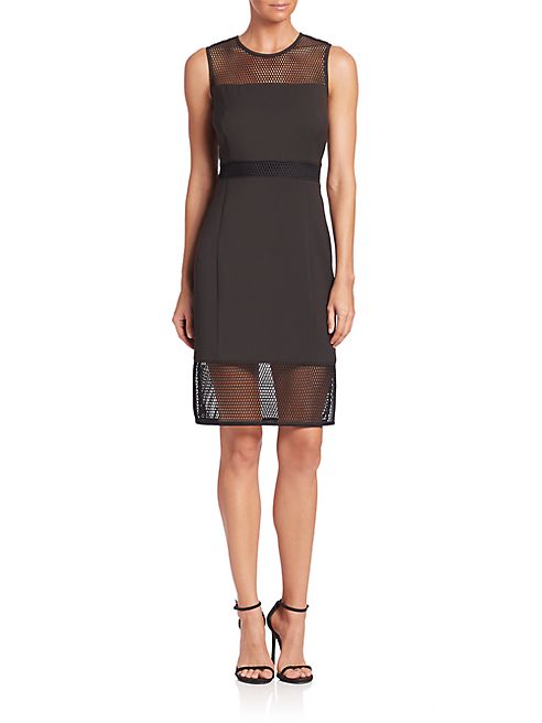 Laundry by Shelli Segal - Eyelet Sheath Dress