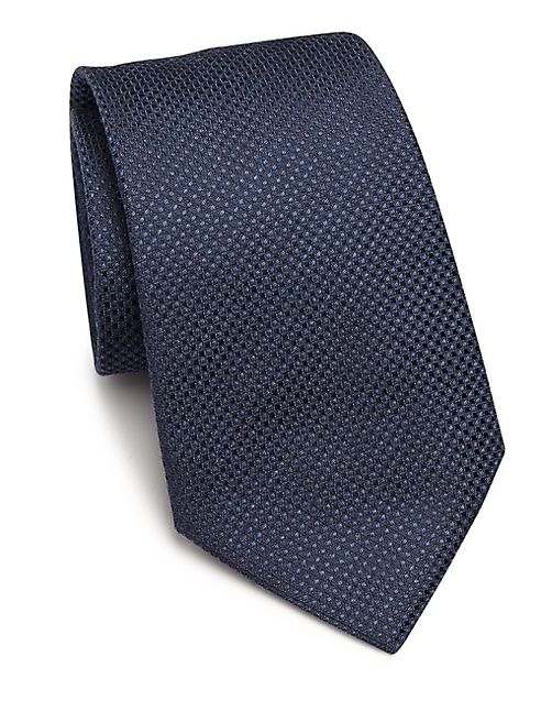 Armani Collezioni - Geometric Dot Silk Tie