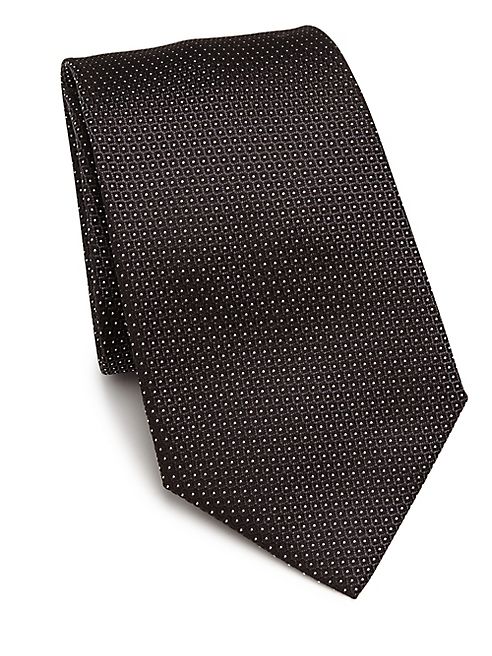 Armani Collezioni - Diamond Dot Silk Tie