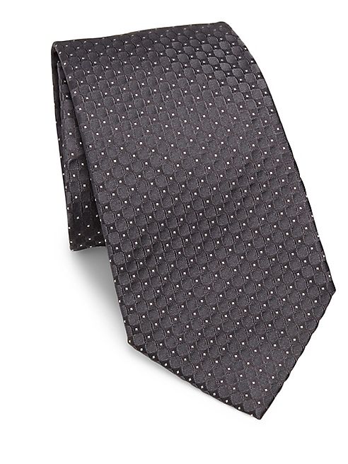 Armani Collezioni - Micro Square Silk Tie