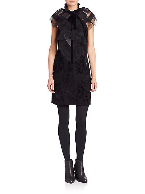 Ralph Lauren Collection - Hadley Suede Dress