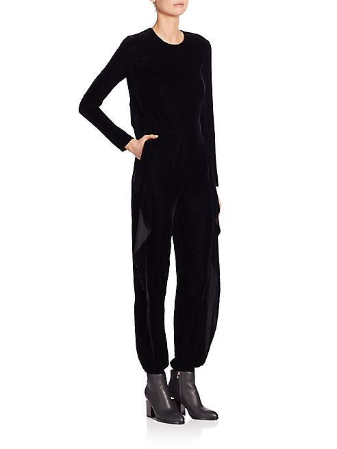 Ralph Lauren Collection - Megan Velvet Jumpsuit