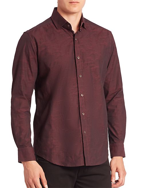 Robert Graham - Weylin Textured Button-Down Shirt