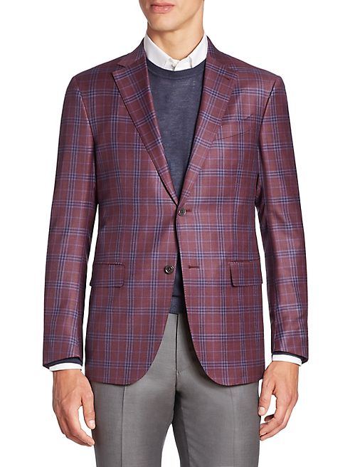 Ermenegildo Zegna - Plaid Wool Sportcoat