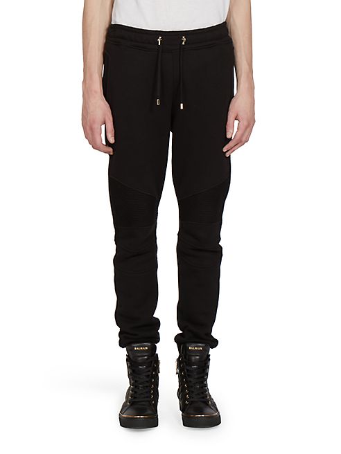 Balmain - Knitted Drawstring Pants