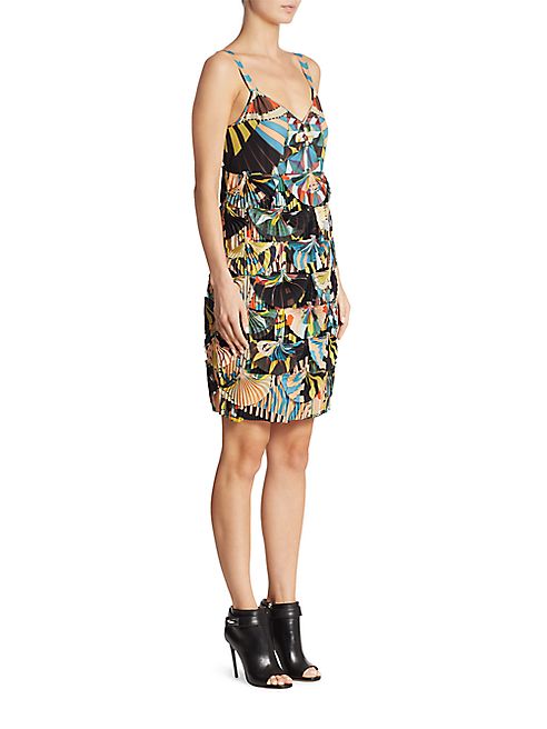 Givenchy - Crazy Cleo Printed Silk Dress