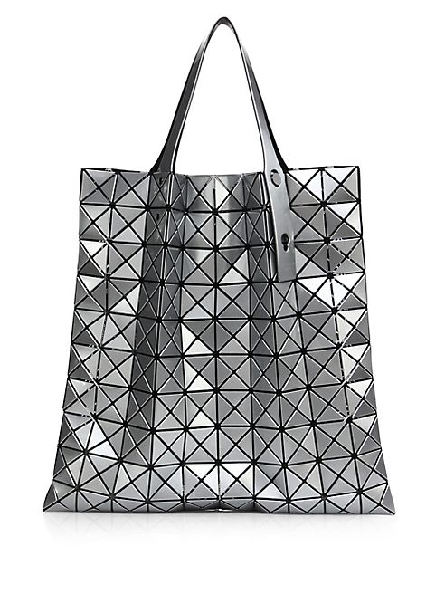 Bao Bao Issey Miyake - Prism Basic Metallic Faux Leather Tote