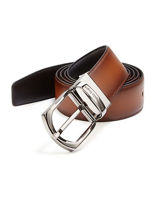 Ermenegildo Zegna - Hand-Buffed   Leather Belt