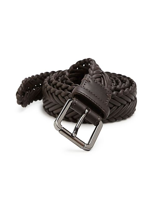 Ermenegildo Zegna - Braided Leather Belt