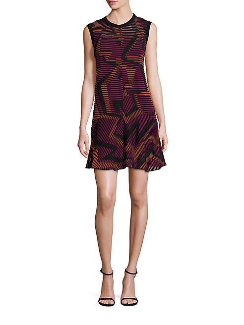 M Missoni - Geo Stripe Shift Dress