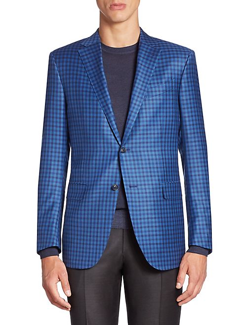 Ermenegildo Zegna - Check Wool Sportcoat