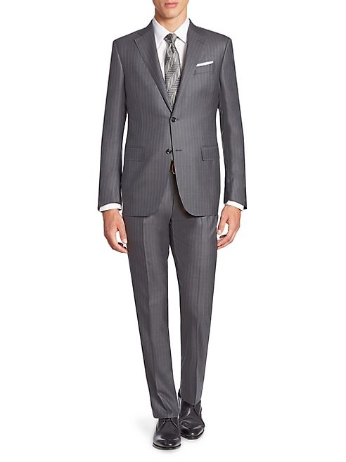 Ermenegildo Zegna - Striped Wool Suit