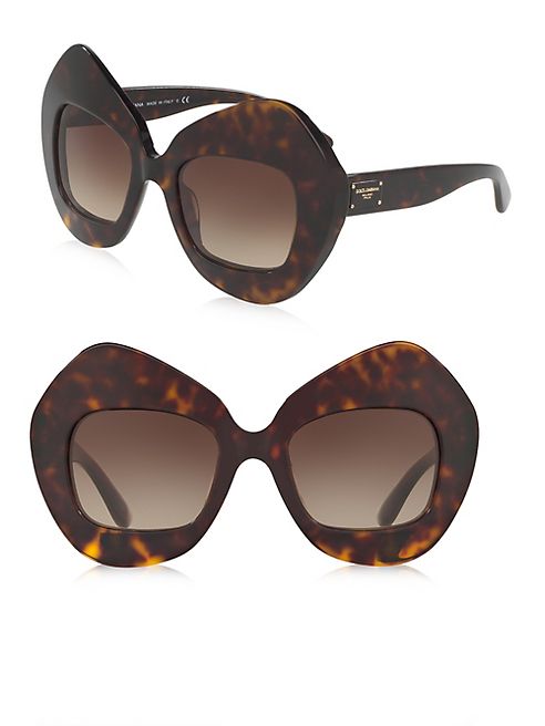 Dolce & Gabbana - 51MM Pentagonal Sunglasses