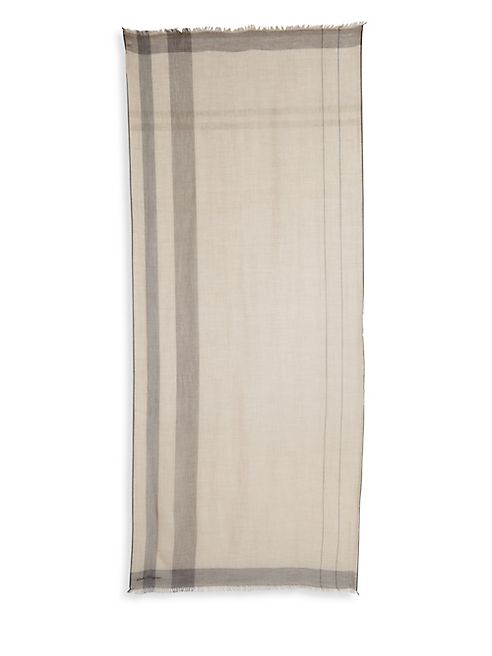 Salvatore Ferragamo - Creolo Cashmere Striped Scarf