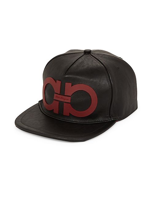 Salvatore Ferragamo - Leather Baseball Cap