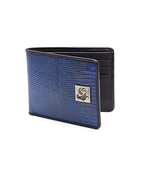 Salvatore Ferragamo - Lizard Embossed Bifold Wallet