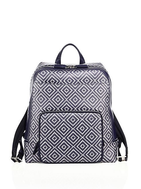 Salvatore Ferragamo - Geometric Leather Backpack