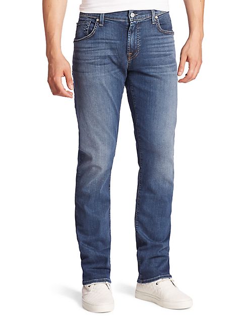 7 For All Mankind - Straight' Slim Straight Jeans