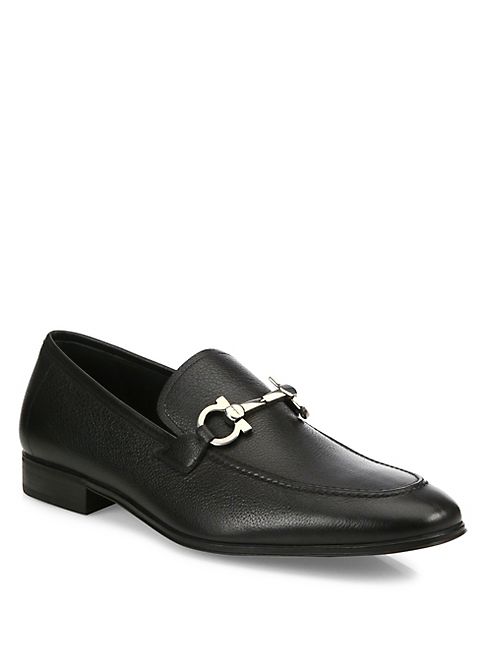 Salvatore Ferragamo - Flori 2 Leather Loafers