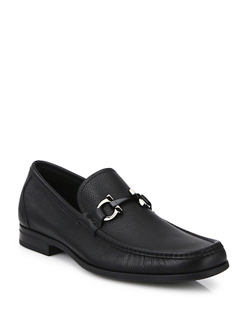 Salvatore Ferragamo - Grandioso Leather Loafers