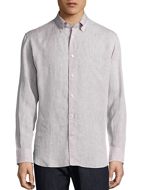 Salvatore Ferragamo - Linen Sport Shirt