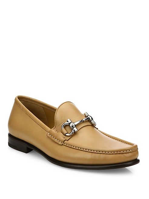 Salvatore Ferragamo - Mason Leather Loafers