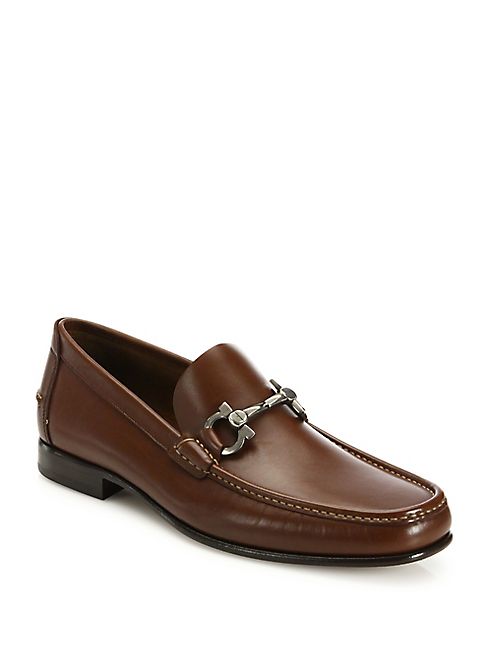 Salvatore Ferragamo - Fiordi Leather Loafers