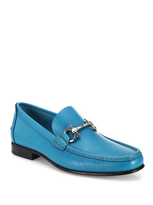 Salvatore Ferragamo - Fiordi Leather Loafers