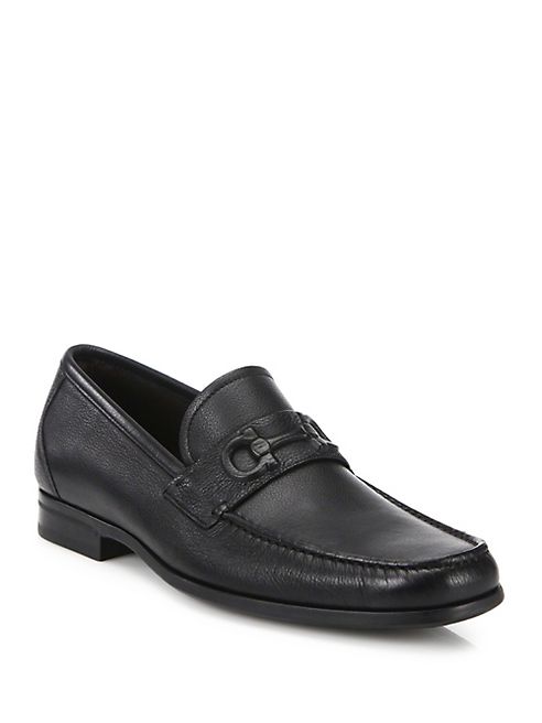 Salvatore Ferragamo - Faraone Leather Loafers