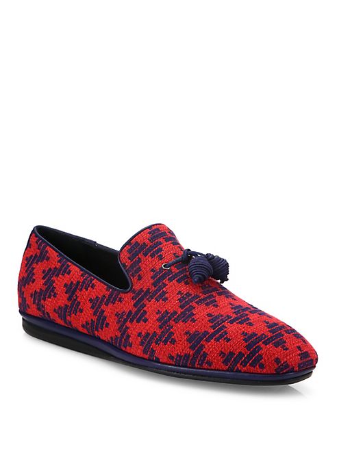 Salvatore Ferragamo - Fabio Chevron Loafers