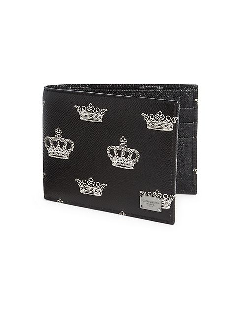 Dolce & Gabbana - Printed Leather Wallet