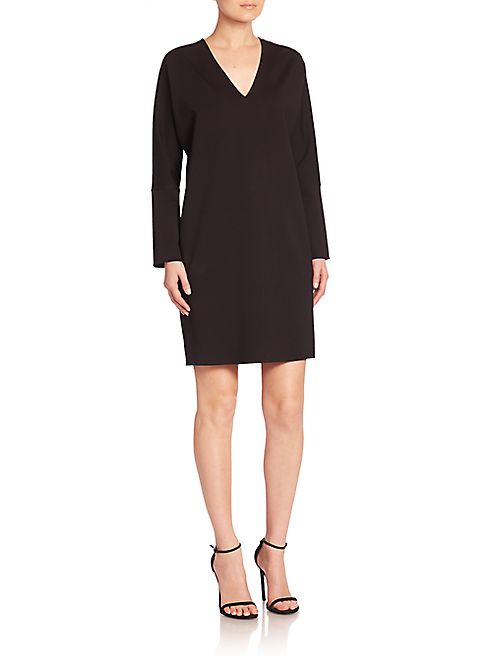 Josie Natori - Dropped Shoulder Shift Dress