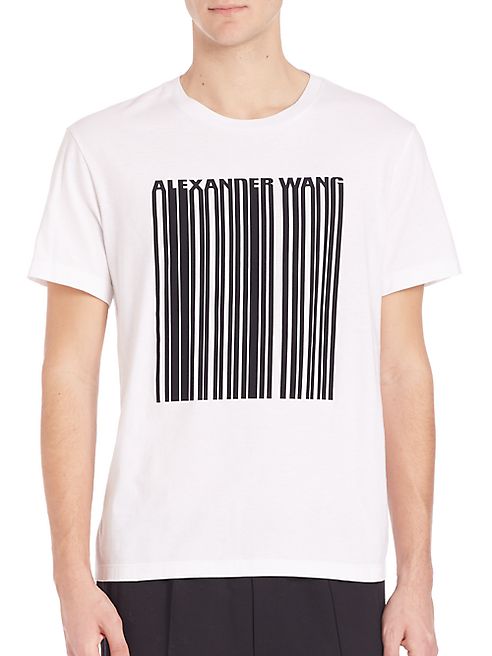 Alexander Wang - Barcode Logo Tee