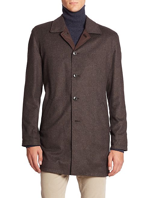 Ermenegildo Zegna - Reversible Button Front Coat