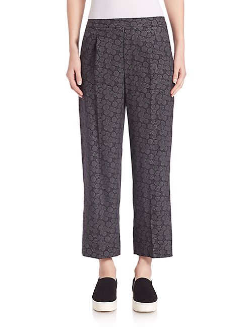 Vince - Cropped Wide-Leg Pants