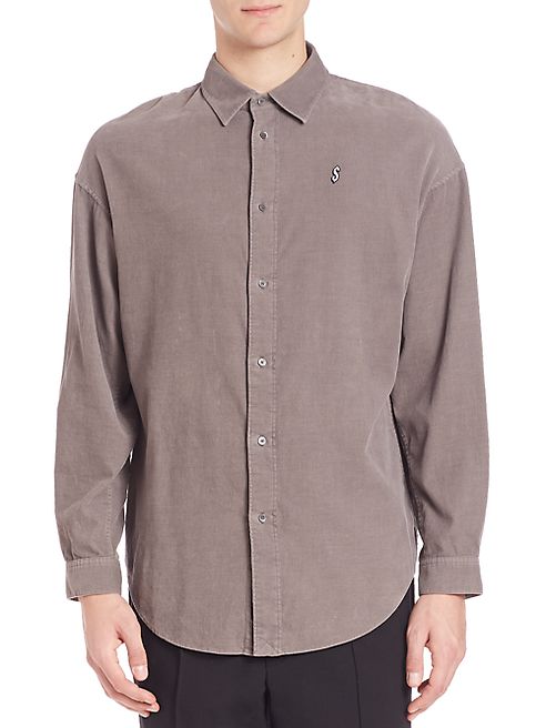 Alexander Wang - Solid Long Sleeve Shirt