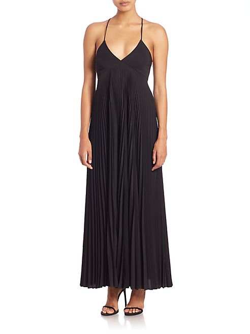 A.L.C. - Katia Pleated Maxi Dress