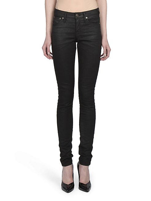 Saint Laurent - Tapered Solid Pants