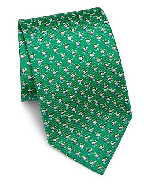 Salvatore Ferragamo - Dolphin Silk Tie