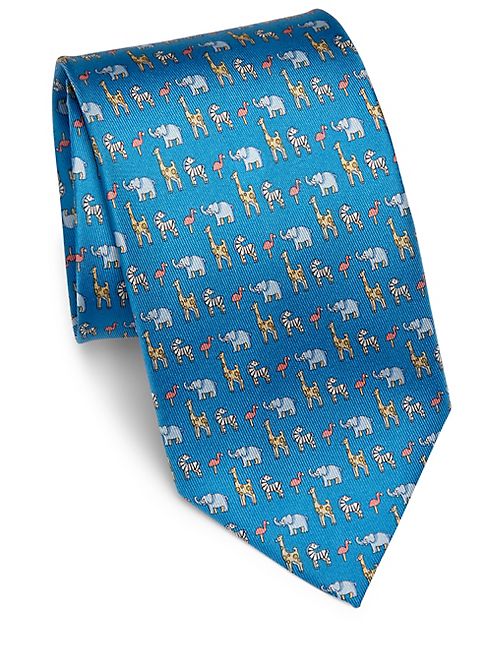 Salvatore Ferragamo - Safari Silk Tie