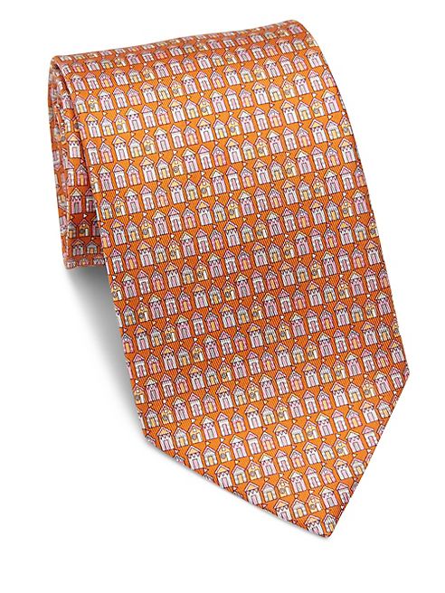 Salvatore Ferragamo - House Repeat Silk Tie