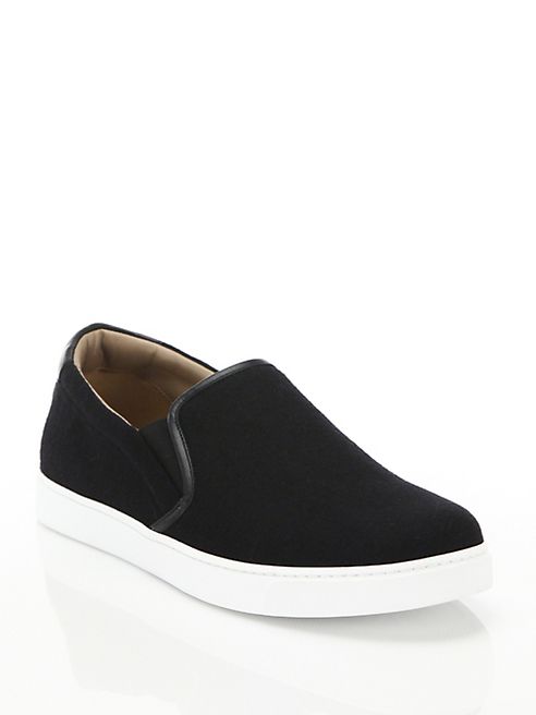 Gianvito Rossi - Low-Top Slip-On Sneakers