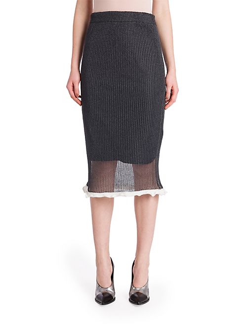 Jil Sander - Knit Pencil Skirt