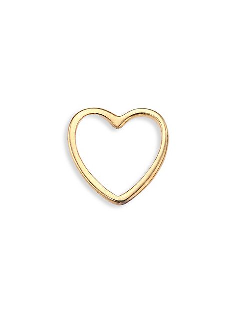 Loquet - Heart 18K Yellow Gold Charm