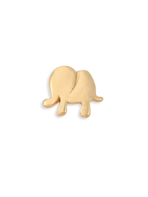 Loquet - Elephant 18K Yellow Gold Charm