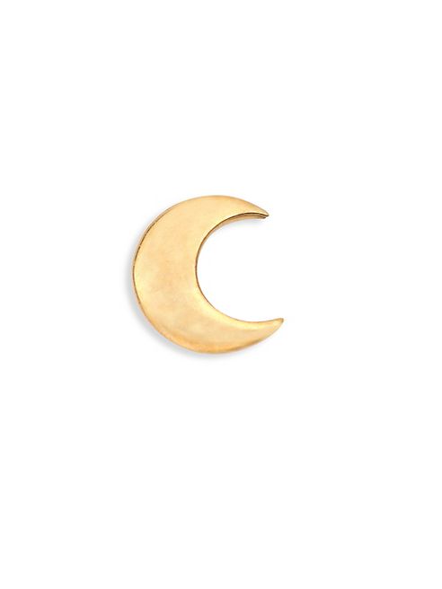 Loquet - Moon 18K Yellow Gold Charm