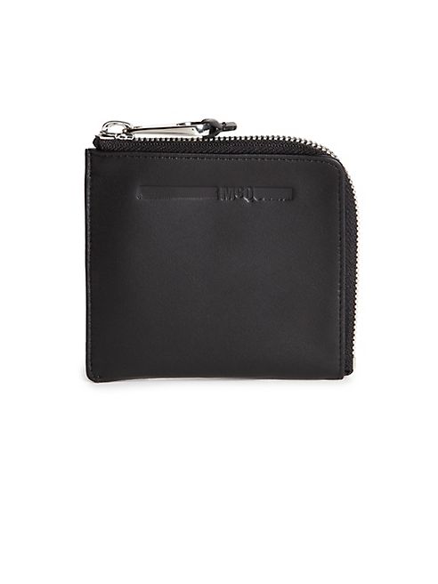 McQ Alexander McQueen - Calf Leather Corner-Zip Wallet