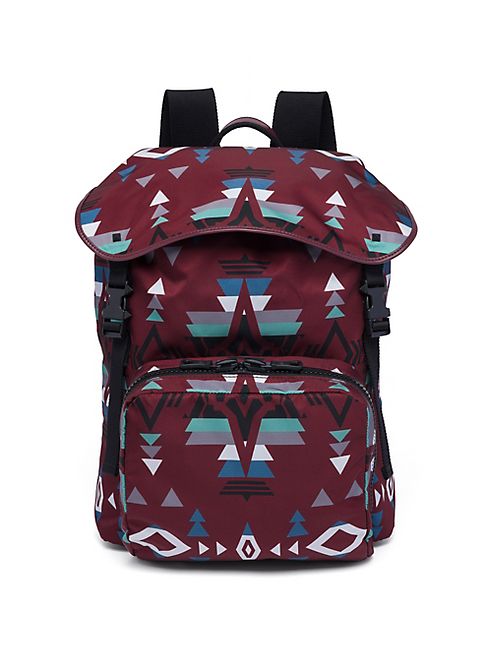 Valentino - Printed Drawstring Backpack